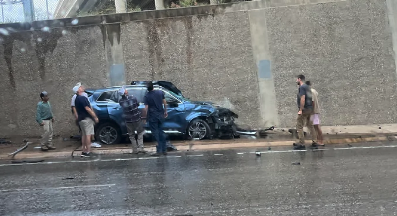Crash on Mopac in Austin, Texas | Daniel Stark